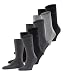 Produktbild ESPRIT Herren Socken Solid-Mix 5-Pack, Baumwolle, 5 Paar, Mehrfarbig (Sortiment 30), 40-46