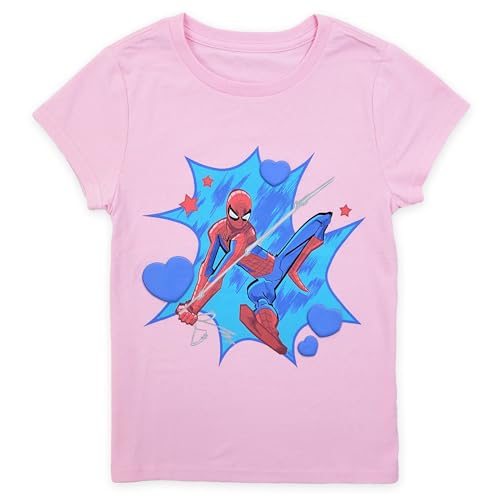 Marvel Girl's Spiderman Classic Spidey Princess Tee