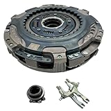 41200-2D220 Double Clutch Actuator Bearing Fork Set Fit for Hyundai 15-19 Sonata, 15-20 Veloste-r, 16-18 Tucson, 17-20 Elantra/Gt, 18-20 Kona; Fit for Kia 17-20 Forte/Soul, 17-18 Forte5 1.6L 2.0L 2.4L