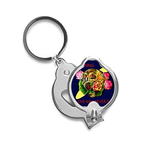 Ongle cutter trimmer L'amour Never Die Skull idéal pour votre routine beauté à la maison