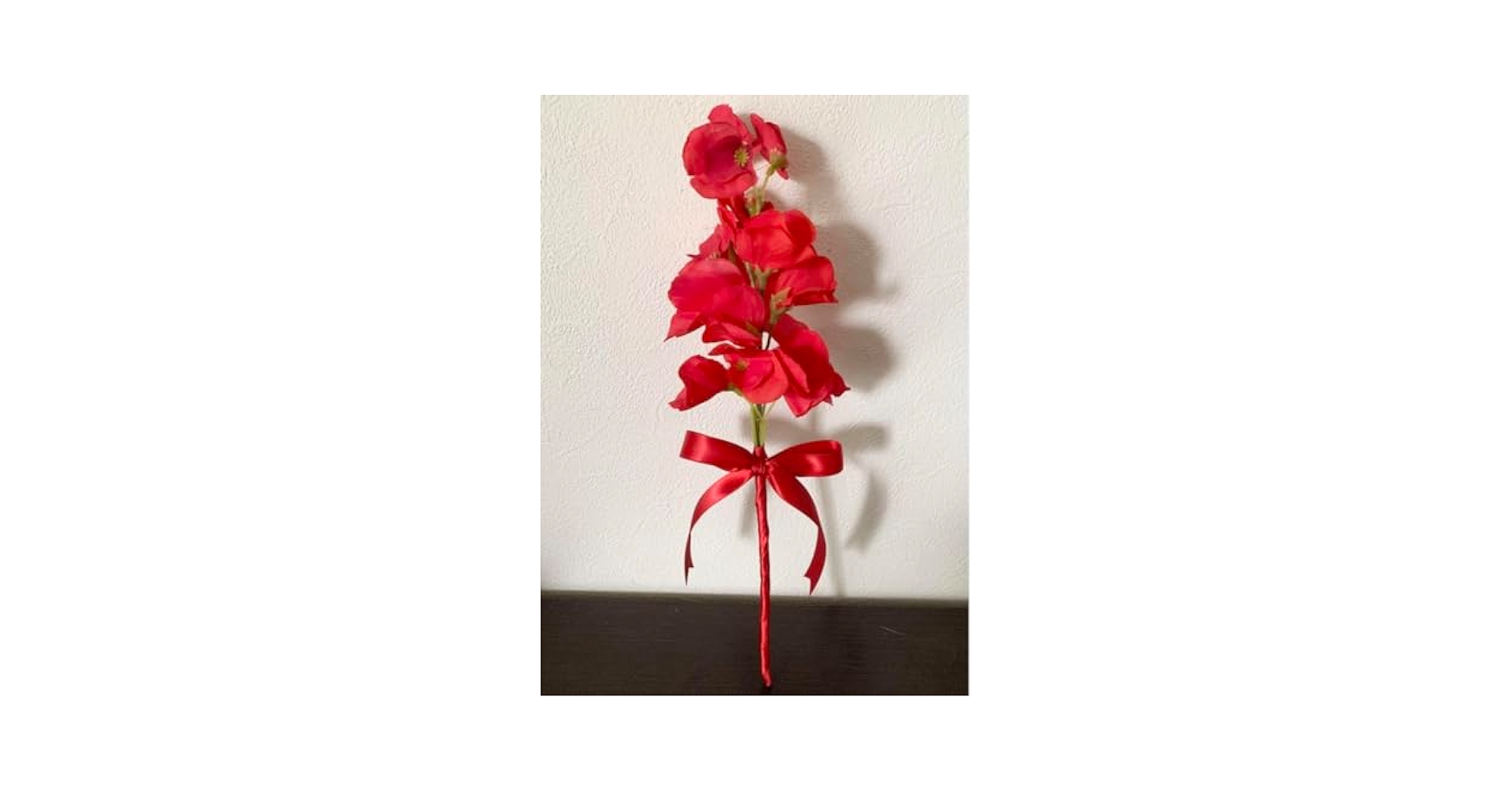 Amazon.co.jp: 赤いスイートピー・造花・ハンドメイド・1束