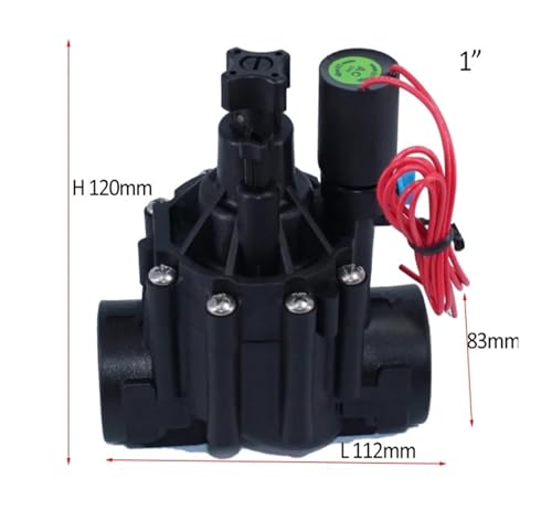 Électrovanne d'irrigation 12V CC 1 pouce pour résoudre les pertes de pression