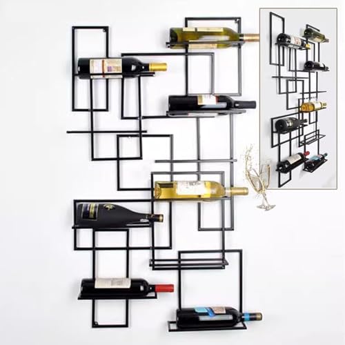 Range-bouteilles de vin mural pour optimiser son espace - 6