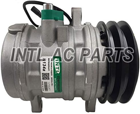 NEW Auto Car AC A/C Compressor w/Clutch SP10 for Kioti Kubota Landini Massey Ferguson 717638 720975 46443509 46469764