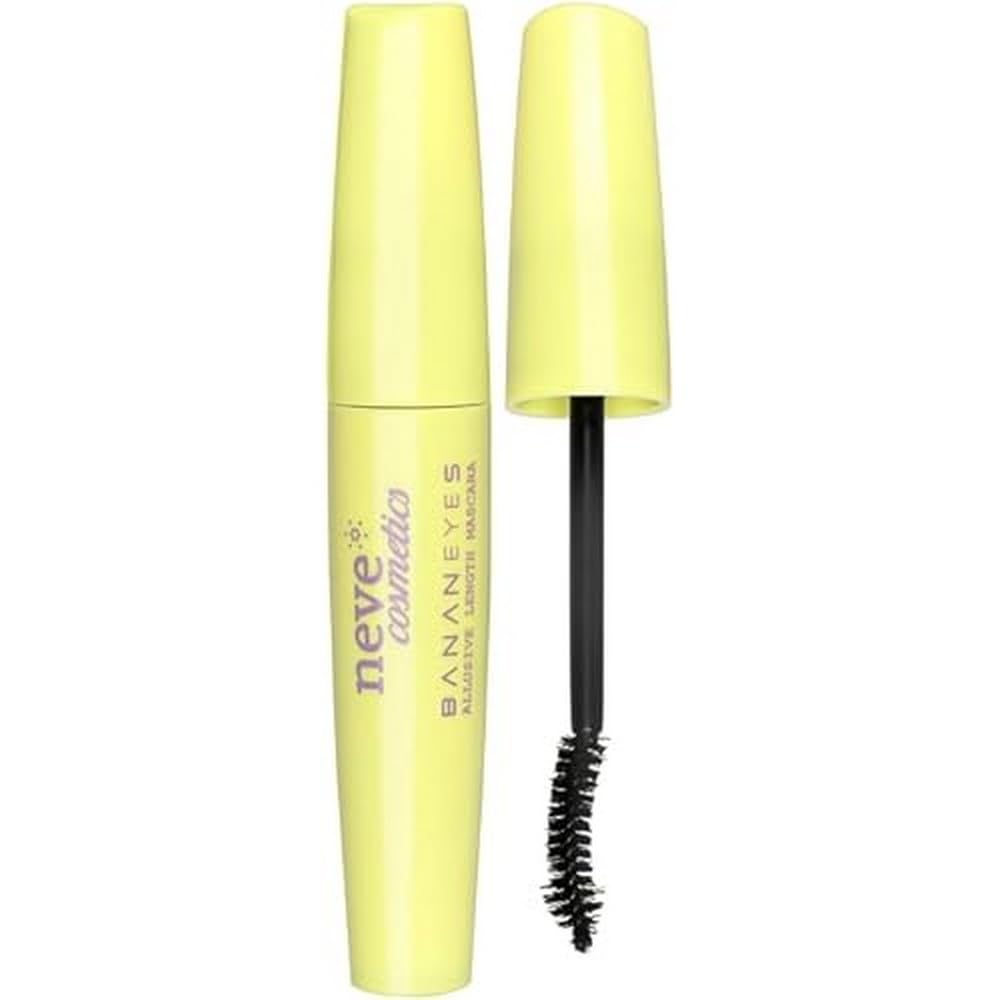 Neve Cosmetics mascara allungante e incurvante per effetto ciglia finte | "​Bananeyes"