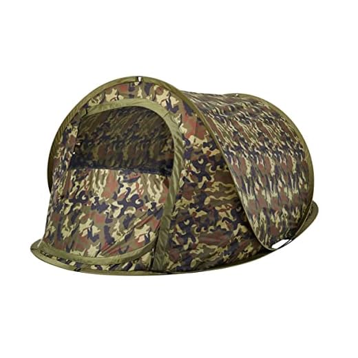 Oztrail - Tienda de campaña de Camuflaje, de Montaje instantaneo Blitz 2 Tactix (2 Personas) 120x210x90cm, 1.8kg Pop up Ideal para Caza, Pesca