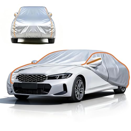 Bâche Voiture Extérieur pour Skoda Octavia Scout, Housse Voiture de Protection Imperméable à Séchage Rapide, Anti-Pluie Anti-Poussière Anti-Vent,...