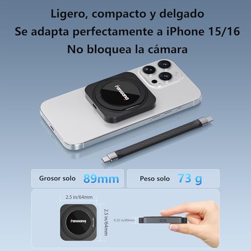 SSD Externo 1TB fanxiang Disco Duro Portátil Tipo 3.2 Gen2x2 Mac Windows Android 6