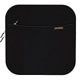 Pawtec External USB CD DVD Blu-Ray & Hard Drive Neoprene Shockproof Protective Storage Carrying Sleeve Case with Extra Storage Pocket for Apple SuperDrive LG ASUS Buffalo Samsung Pioneer Drives