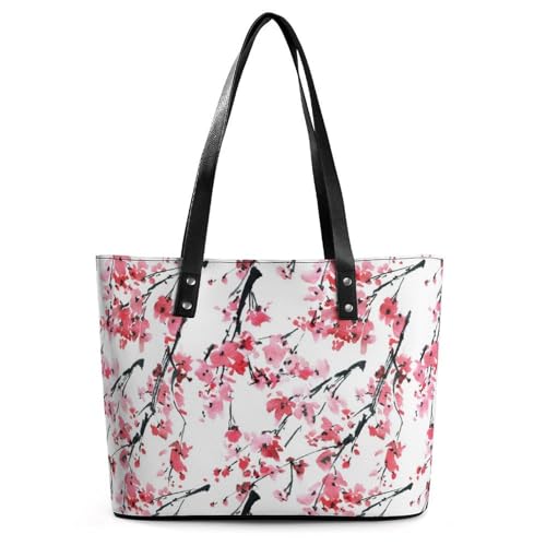 Large Casual Soft Leather Purse Fashion Hobo Handbags Tote Bag With Zipper