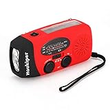 ✔ 【3 Wege zu laden】: Dieses Radio kann durch Solarenergie, Handkurbel Selbstladung und DC 5V Strom aufgeladen werden. Dynamo Solar Radio aussetzen Solarpanel direkten Sonnenlicht, Notfall Hand Kurbel Self Power Hand Kurbel zum Aufwickeln internen Lichtmaschine, DC Aufladung durch den Anschluss an Computer über Mikro USB Ladegerät Port. 1 Minute Handkurbel unterstützt 10-15 Minuten Radio und Taschenlampe verwenden