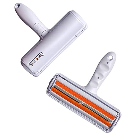 Pret & Lively Pet Hair Remover Roller, Dog and Cat Fur Remover, Furniture, Reusable, Carpets, Clothing, Car, Couch, Home Cover