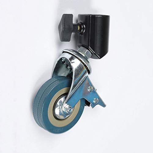 3 stücke 22mm Fotostudio Heavy Duty Universal Caster Rad für Lichtständer & Studioboom Foto Studio Zubehör