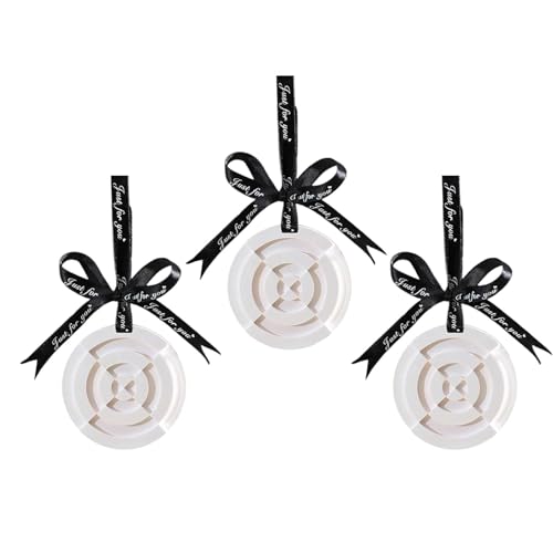 Lljsszr 3 Pièces Diffuseur D'Arôme Pierre Diffuseur Huile Essentielle Plâtre Pierre Décorative Senteur Solide Pendentif Tag Polyvalent Réutilisable et Sans Pa,...