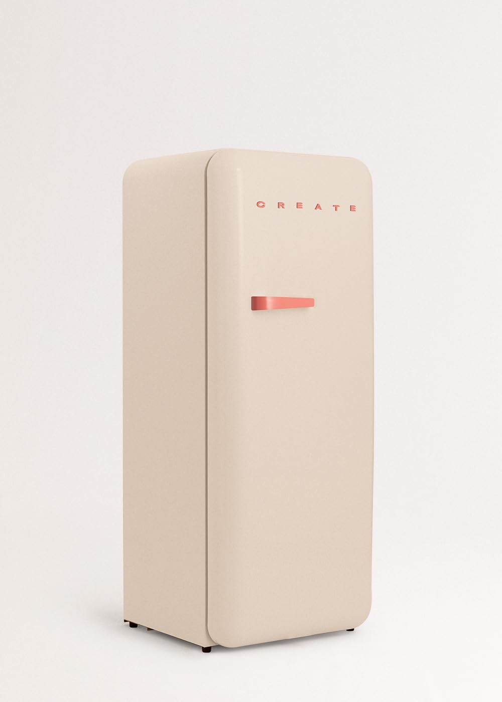 CREATE / RETRO FRIDGE 150 WOOD/Frigorífico blanco roto maneta madera con congelador 281L / 102W. bajo consumo. diseño vintage. 150cm. 3 estantes. regulador temperatura. botellero. 60x60x150cm — view 146