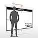 ESMART Economy EXM Motor-Leinwand 237 cm Bild 200 x 113 cm (90") | Format 16:9 | Fernbedienung | Heimkino elektrische Beamer Projektionsleinwand Motor Leinwand LCD
