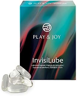MOJUMOJO Play & Joy InvisiLube Premium Silicone Based Personal Lubricant Capsule Beads