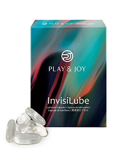MOJUMOJO Play & Joy InvisiLube Premium Silicone Based Personal Lubricant Capsule Beads (10 Capsules)