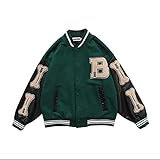 Unisex College Jacke Sport Baseballjacke (geeignet für Damen und Herren) Material: Baumwolle, Polyester