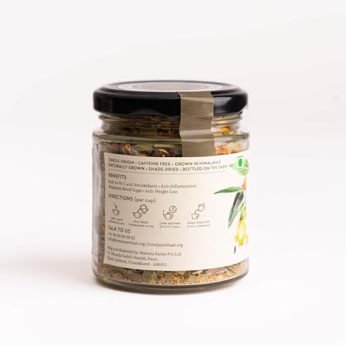 Image of Himalayan Haat Citrus, Chamomile & Tejpatta Infusion - Caffeine-Free Herbal Tea Blend | Rich in Vitamin C & Antioxidants | Anti-Inflammatory | 30g