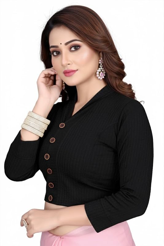paarth enterprise Stretchable Readymade Blouse for Women-picture-24