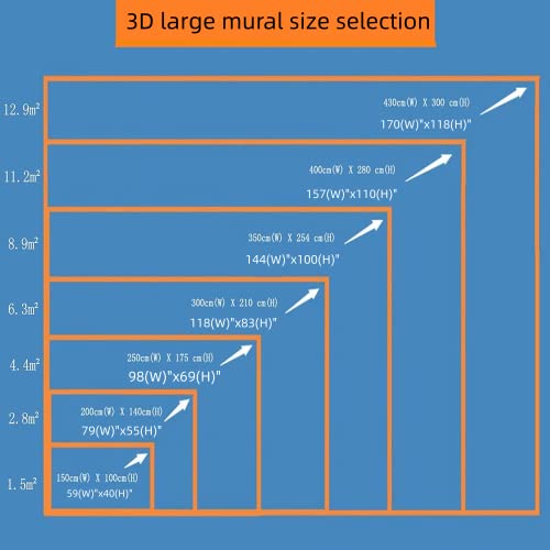 Reindeer Lying Down 3D Wall Mural Wallpaper, Mammal Removable Self Adhesive Mural Peel And Stick Wallpaper For Bedroom Wall Decoration Waterproof Sticker,59"L X 40"W #TOP4