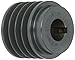 Browning 4F3V26X1 Finished Bore 358 Gripbelt Sheave, Cast Iron 4 Groove, 3V Belt