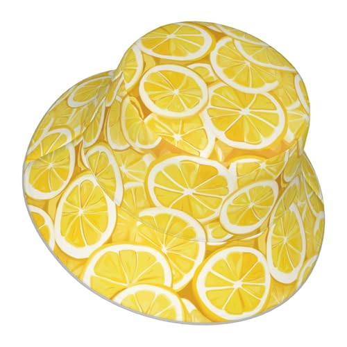 Image of Bucket Hat Double-Side-Wear Reversible Sun Hat Beach Travel Hiking for Women Men