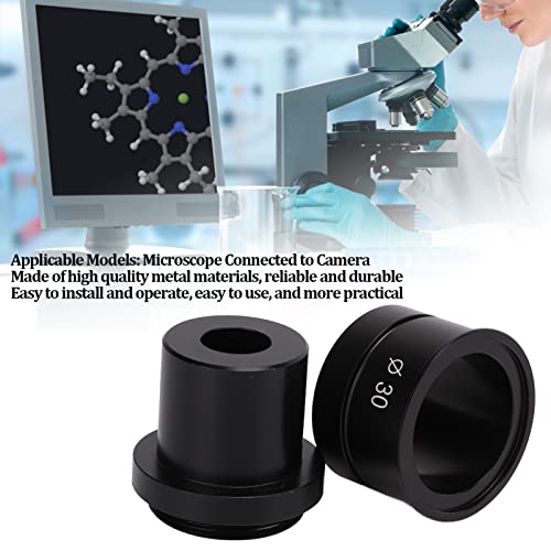 Anillo Adaptador C Mount Estándar para Microscopio, Convertidor para Cámara Digital, Anillo de Adaptación de Puerto C/CS de 23,2 mm y 30 mm miniatura 2