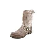 FRYE Women's Veronica Short Boot, Dark Brown Vintage Tumbled Full Grain, 7.5 M US