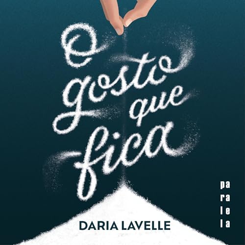 Diseño de la portada del título O gosto que fica