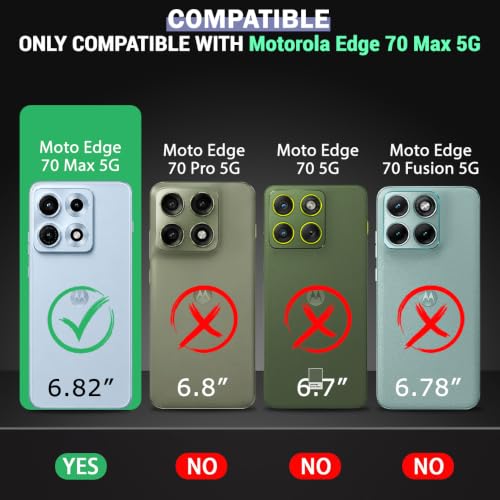 Image of TheGiftKart Transparent Crystal Clear Back Cover Case for Motorola Moto Edge 70 Max 5G | Shockproof Soft TPU Case | Cushioned Edges for Ultimate Protection Back Cover Case (TPU, Transparent)