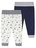 Schiesser Unisex Baby 2PACK Hosen Kleinkind-Schlafanzughosen, Sortiert 1, 80