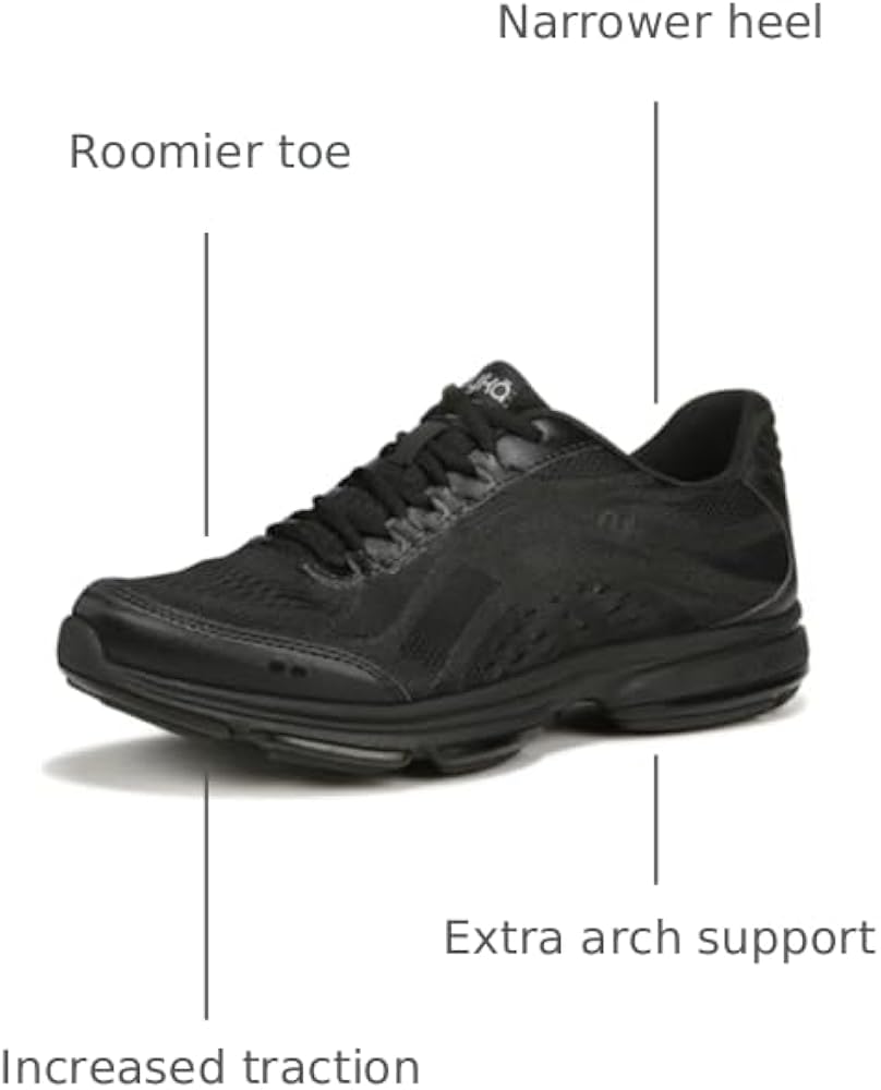 Amazon.com | Ryka Women's Devotion Plus 3 Walking Shoes Black