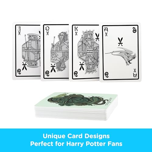 Baraja de Cartas Harry Potter Slytherin Póker miniatura 3