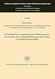  Die Verkehrssichere Ausgestaltung des Kraftfahrzeuginnern auf Grund der Jetzt Vorliegenden Erkenntnisse der Ursachen von Verletzungen bei Unfällen ... Landes Nordrhein-Westfalen, 1082, Band 1082)