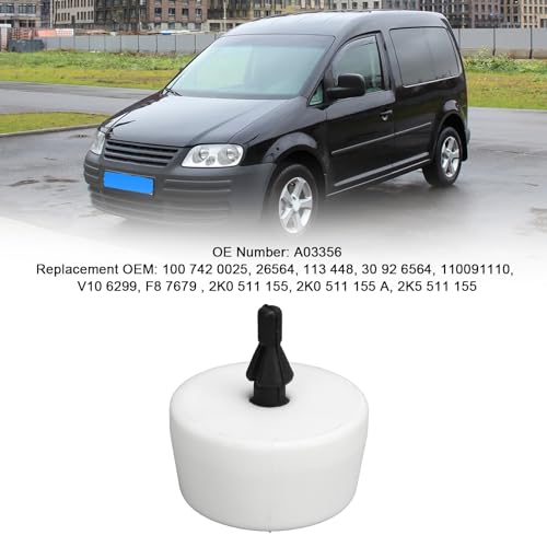 VGEBY 4 Stück Hintere Blattfeder-Anschlagpuffer, Gummi-Blattfeder-Aufhängungspuffer für CADDY 3 2004 Bis 2015