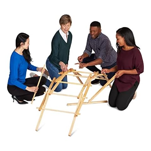 Trainers Warehouse The Davinci Bridge Team Challenge - DaBridge™ | A Fun Collaborative & Teambuilding Activity | Build a Collaborative Spirit | Perfect for Any Office or School Group Cover
