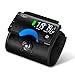 Ozeri CardioTech BP3T Upper Arm Blood Pressure Monitor With Intelligent Hypertension Detection, Black
