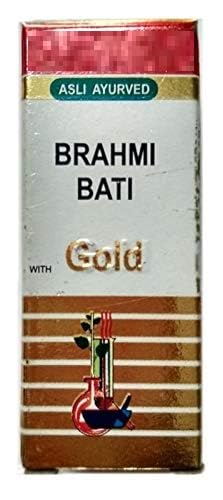 Jhansi Brahmi Bati Gold 10 To pilules ayurvédiques pour mémoire