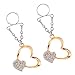 HEALLILY 1 par de Anillos para Pezón Anillo de Lengua de Silicona con Anillo de Corazón Ajustable Nipplerings Falso Piercing para El Cuerpo Joyería Retenedor Juguetes de Estimulación de
