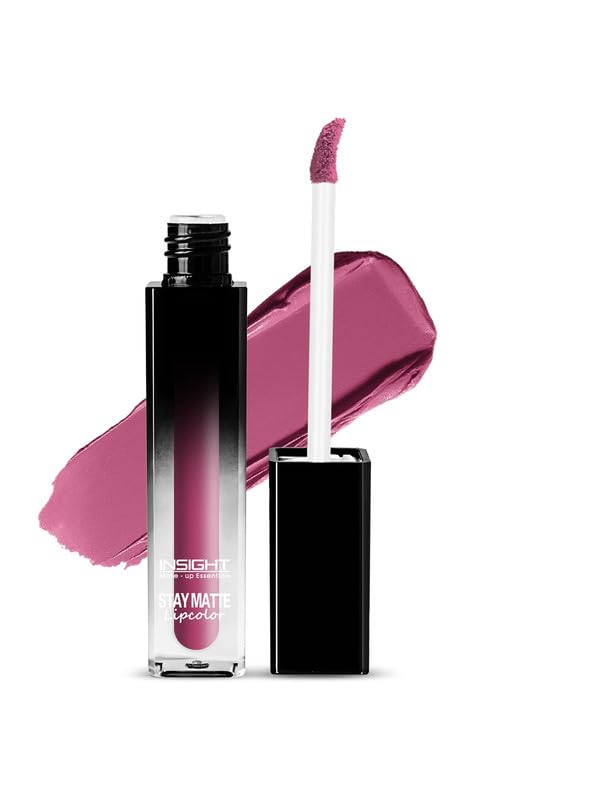 Image of INSIGHT Stay Matte Lipcolor | Butter Texture with Matte Finish | Long Lasting Formula | Transferproof | Comfortable Wear | Infused with Avocado Oil & Niacinamide - (LESS IS MORE) 3g
