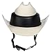 Resistol Ridesafe Straw Cowboy Hat Natural M