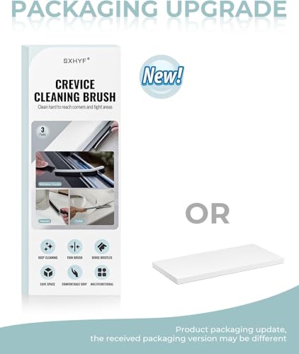 Sxhyf Hartborsten Eckenreinigungsbürste – Multifunktionale Lückenreinigungsbürste, Fugenbürste, Reinigungsbürste, Reinigungswerkzeuge Für Haushalt, Küche, Fahrzeug,Toilette, Fugenmörtel (Schwarz)