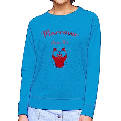 Sweatshirt Marraine Chouette en molleton premium douceur douceur - 2