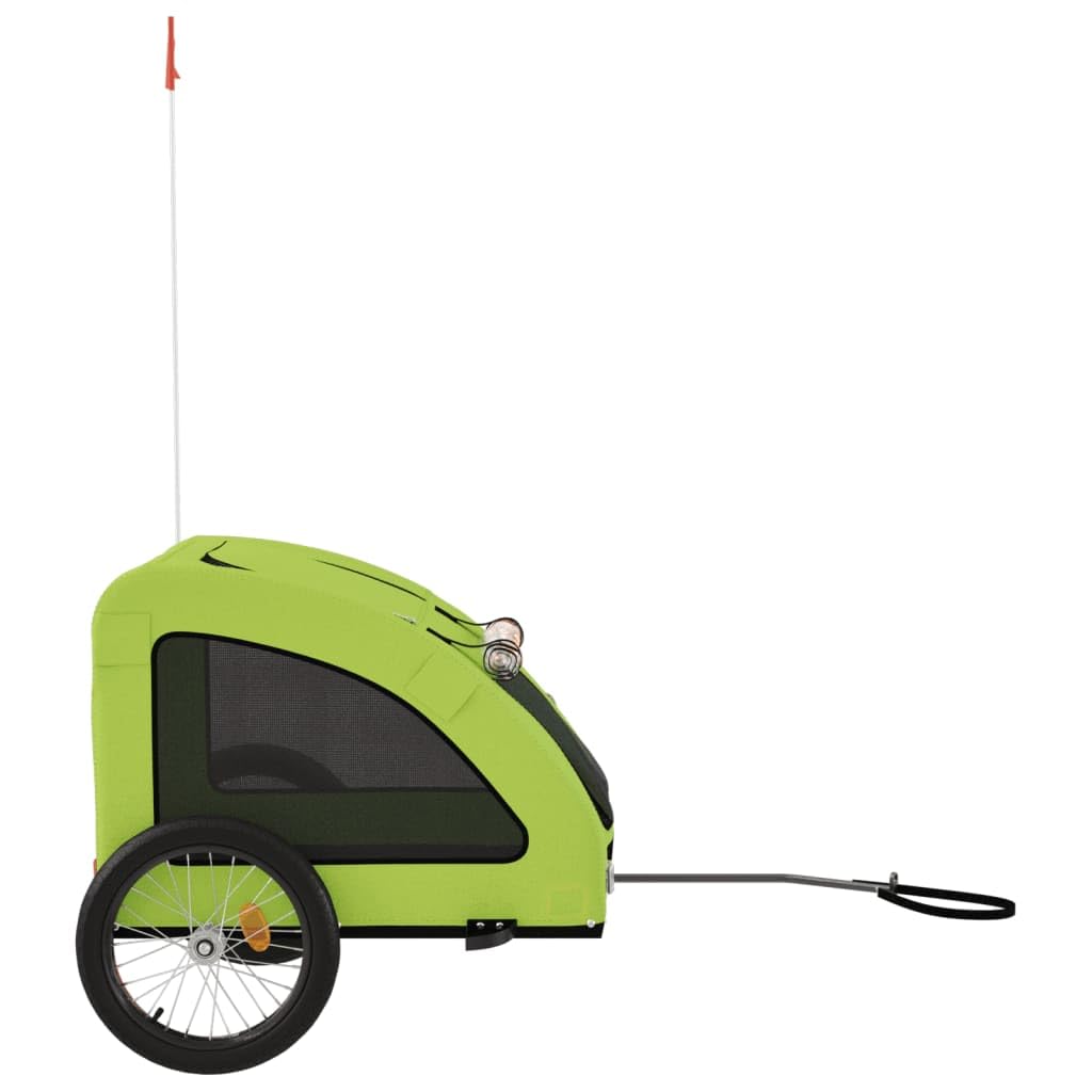 Homgoday Przyczepa rowerowa dla zwierząt Oxford i żelazo, wyposażenie wózka dla psa, wózek rowerowy wózek rowerowy, wózek dla psa, transporter rowerowy model 93969