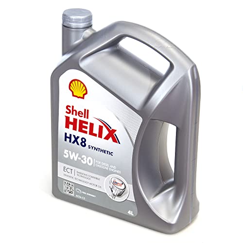Shell Olio Hellix Hx8 Lubrificante Sintetico 4L 5W30 Per Motori Benzina E Diesel