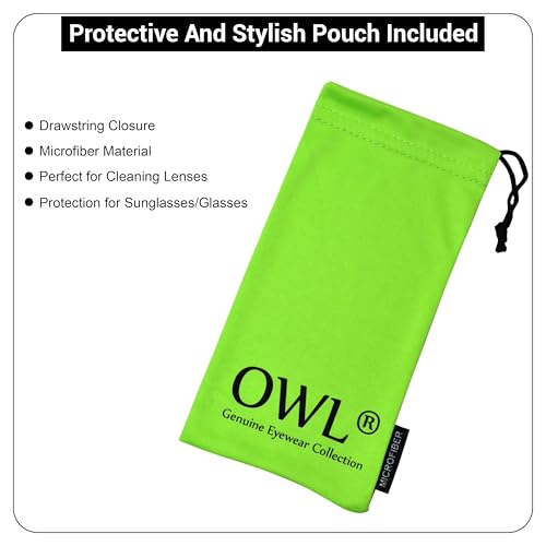 OWL Kids Sunglasses, UV Protected Kids Polarized Sunglasses, Anti-Glare Reflective Mirror Lens Toddler Sunglasses for Kids3