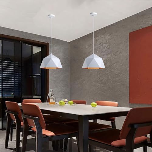 Luminaria decorativa de hierro E26 con acabado industrial premium 4