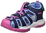 outdoor schuhe Geox J Borealis Girl B Fisherman Sandal, Navy/AVIO, 27 EU